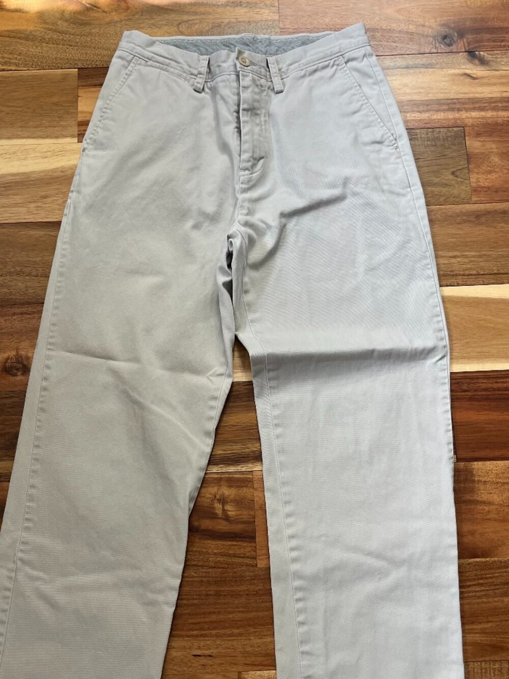 Nautica 100% Cotton Chinos Size 30 in Stone Color Pants